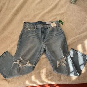 Gap cheeky straight high rise jeans